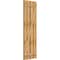 Ekena Millwork Spaced Board-n-Batten Shutters w/Z-Bar, Rough Sawn Western Red Cedar, 23W x 71H, PR RBS06Z23X071RWR - alternate 3